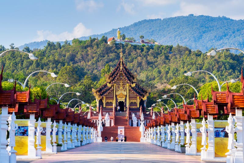 Ho kham luang northern thai style in Royal Flora ratchaphruek in Chiang Mai,Thailand.