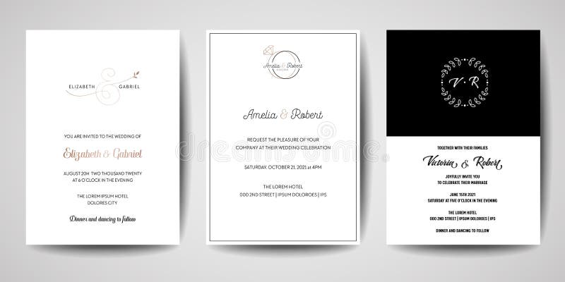 Hochzeitsmonogrammlogos Sammlung, Hand gezeichnete moderne minimalistic und Blumenschablonen Einladungskarten, sparen das Datum lizenzfreie abbildung Hochzeitsmonogrammlogos Sammlung, Hand gezeichnete moderne minimalistic und Blumenschablonen Einladungskarten, sparen das Datum lizenzfreie abbildung