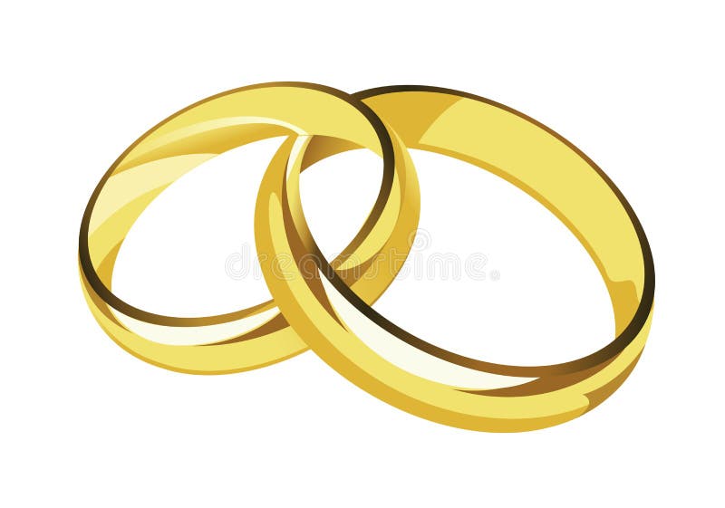 Hochzeits Ringe 03 Vektor Abbildung Illustration Von Ring