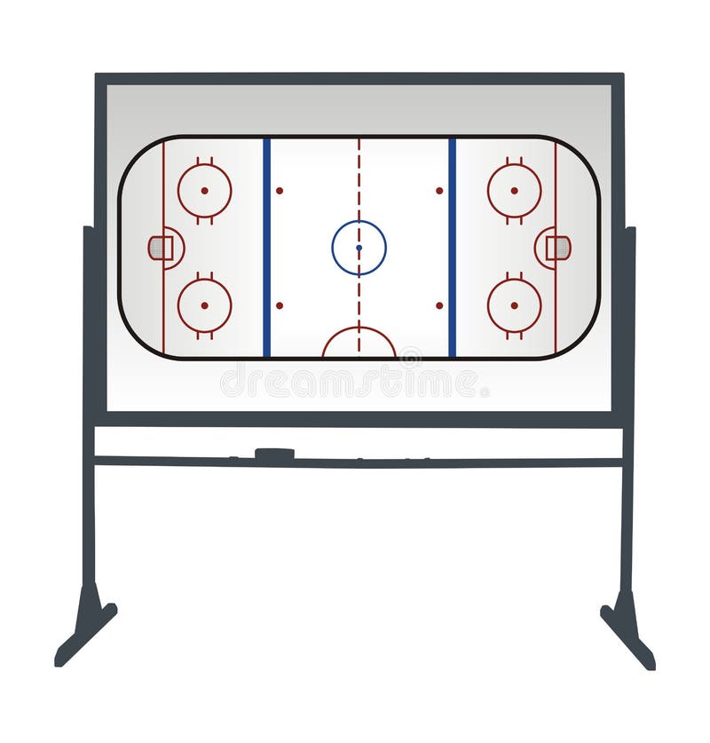 Hockey Rink stock vector. Illustration of athletic, circle 29080091