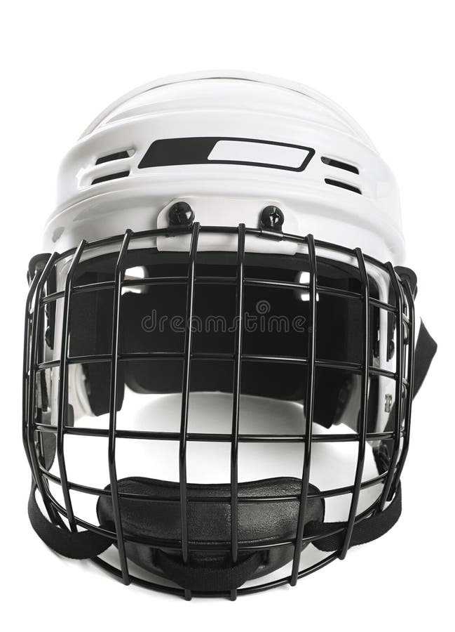 Hockey helmet stock image. Image of quipment, goalie 64112207