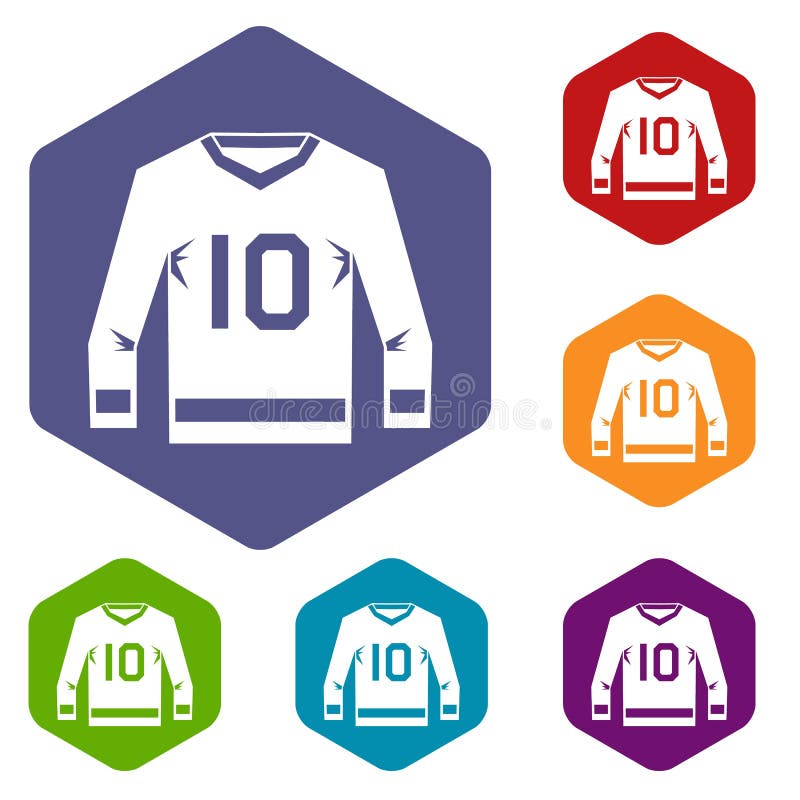 Hockey Jersey Icon, Simple Style Stock Vector - Illustration of national,  canada: 86231563
