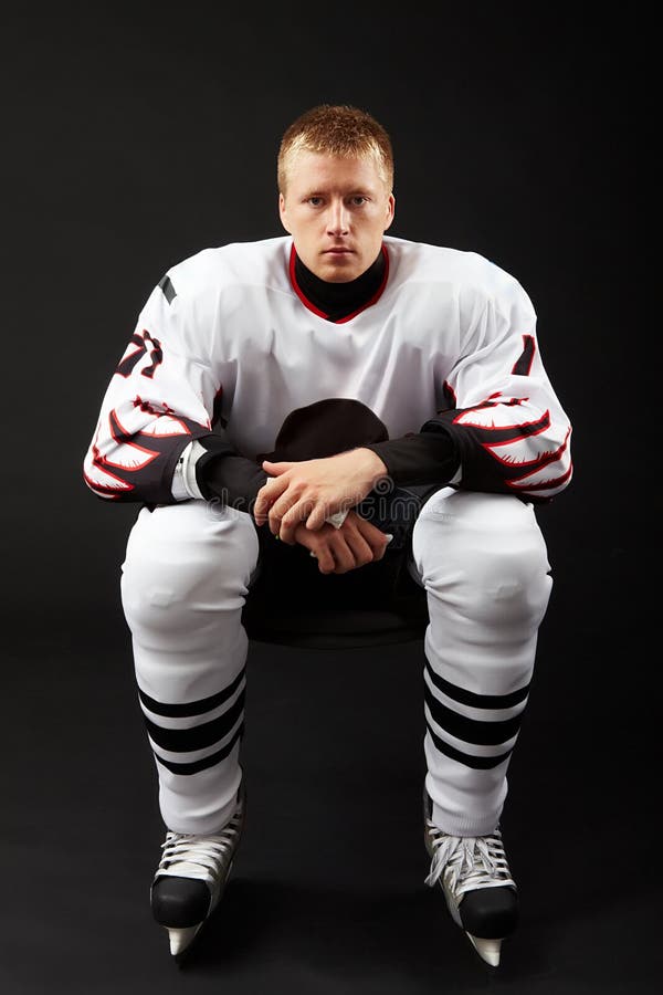Icehockey player stock image. Image of layout, protection 16537897