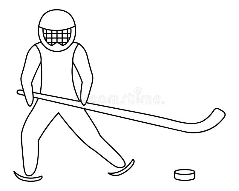 Hockey Goalie Sketch Stock Illustrations – 147 Hockey Goalie Sketch Stock  Illustrations, Vectors & Clipart - Dreamstime