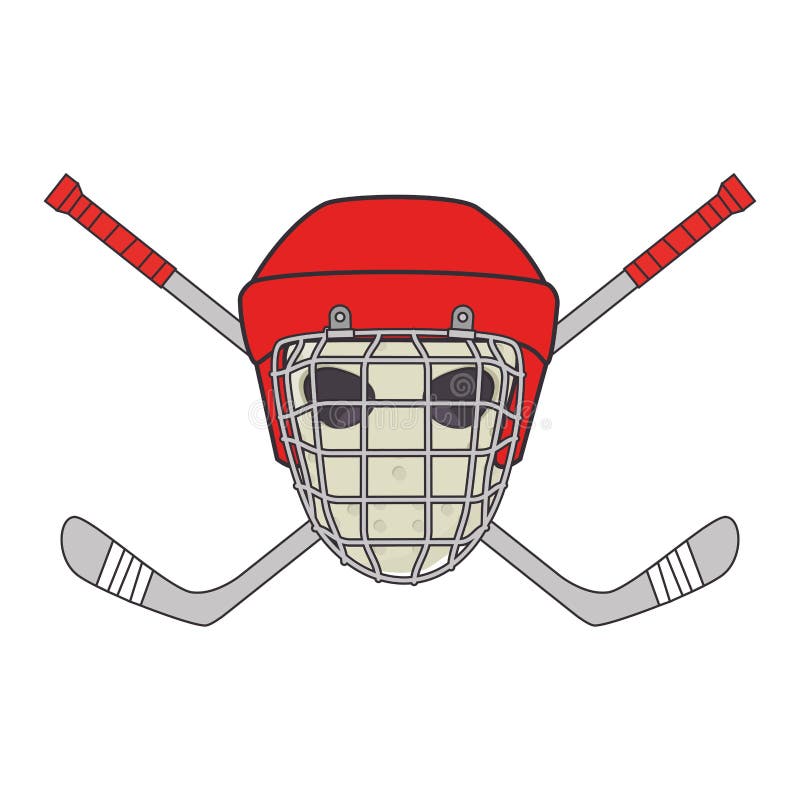 Hockey sport emblem icon stock illustration. Illustration of graphic ...