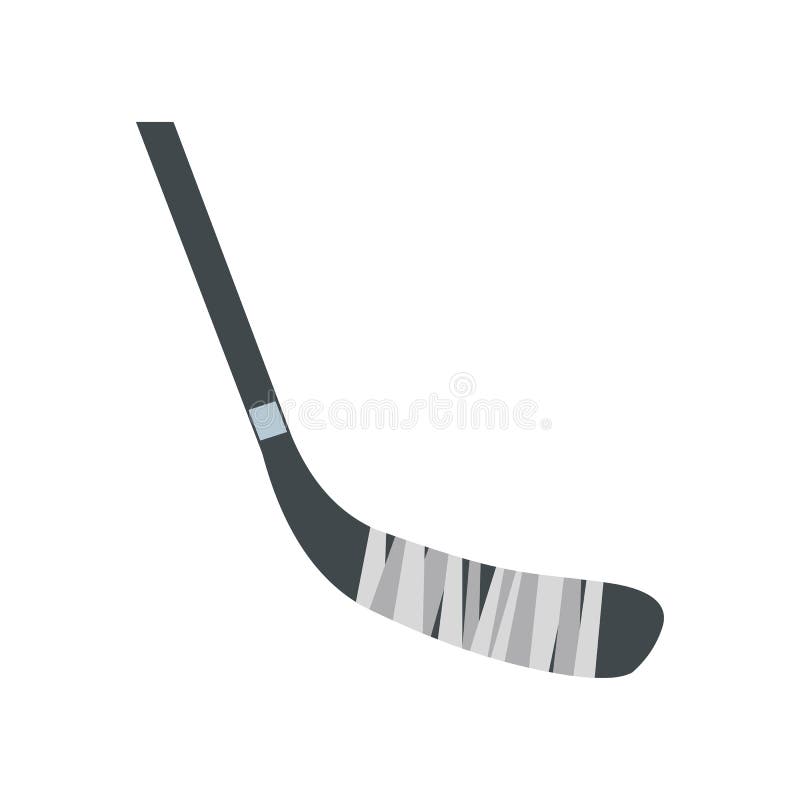 Hockey stick flat icon stock vector. Illustration of competition 79628155