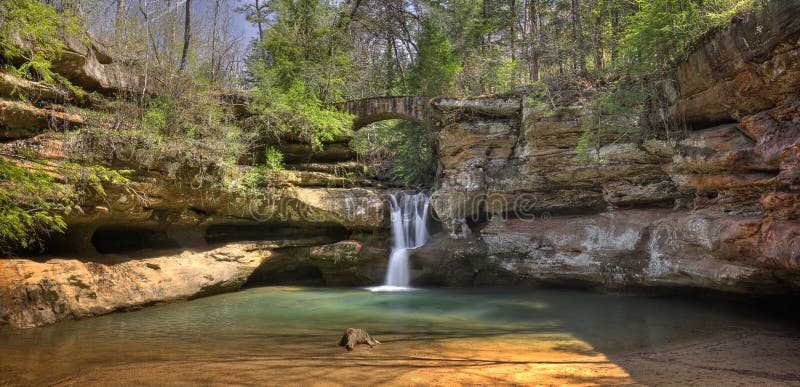 Hocking Hills Waterfall