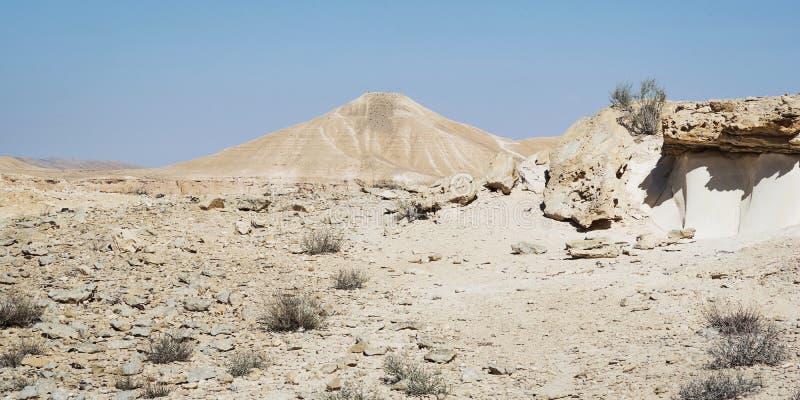 Hod Akev Mountain in the Zin Wilderness in Israel