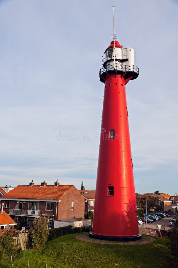 Hoek Holland Lighthouse Netherlands Van Stock Photos - Free & Royalty ...