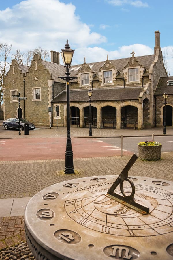 Hof Huis Athy Kildare ierland royalty-vrije stock fotografie Hof Huis Athy Kildare ierland royalty-vrije stock fotografie