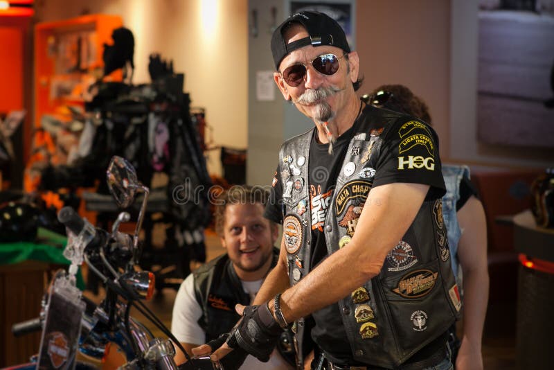 HOG World Ride 2015 editorial photography. Image of lifestyle - 57695197