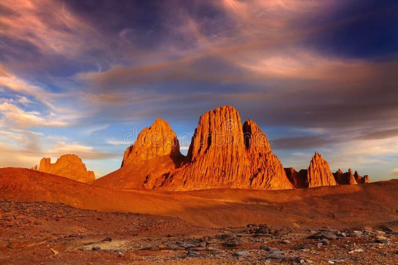 Hoggar mountains, Algeria