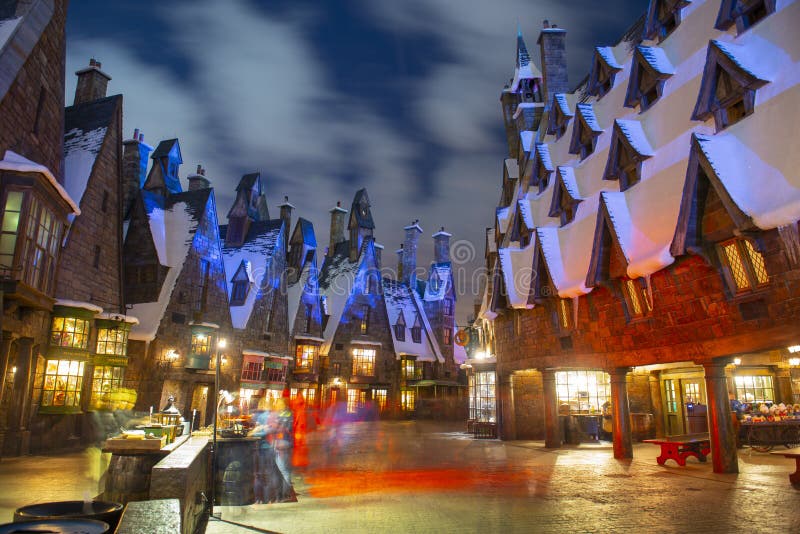 Hogsmeade village in the Wizarding World of Harry Potter in