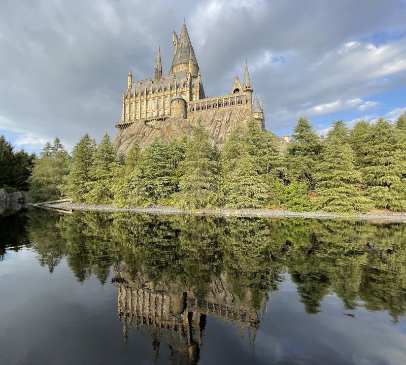 Hogwarts castle editorial stock photo. Image of castle 235093363