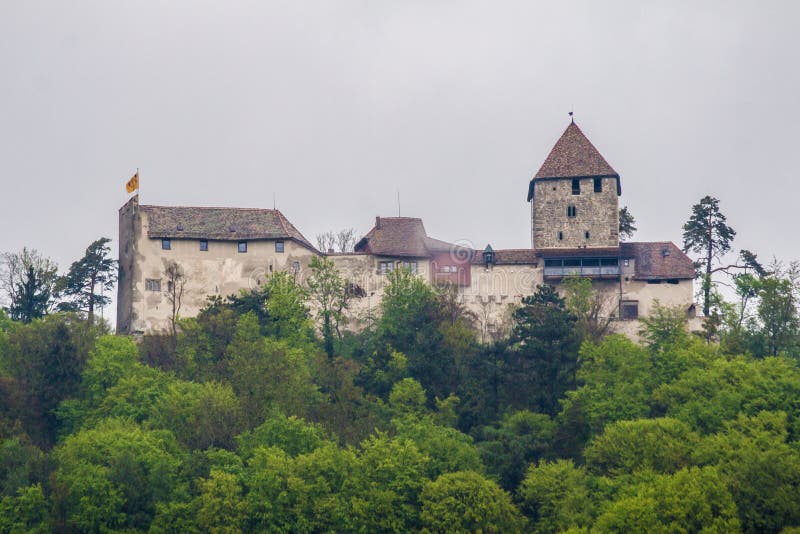 Hohenklingen Castle Stein am Rhein Switzerland Stock Image - Image of ...