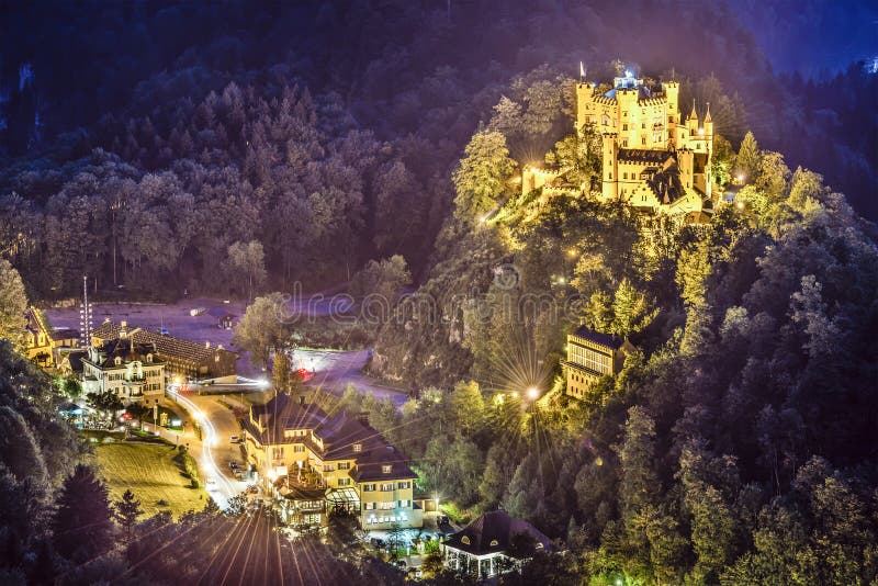 Hohenschwangau-Schloss stockbilder Hohenschwangau-Schloss stockbilder