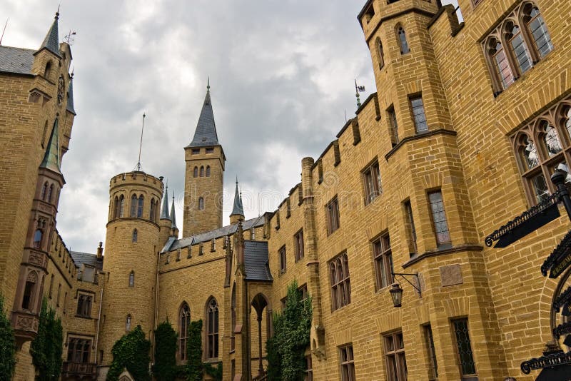 Hohenzollern castle in Germany
