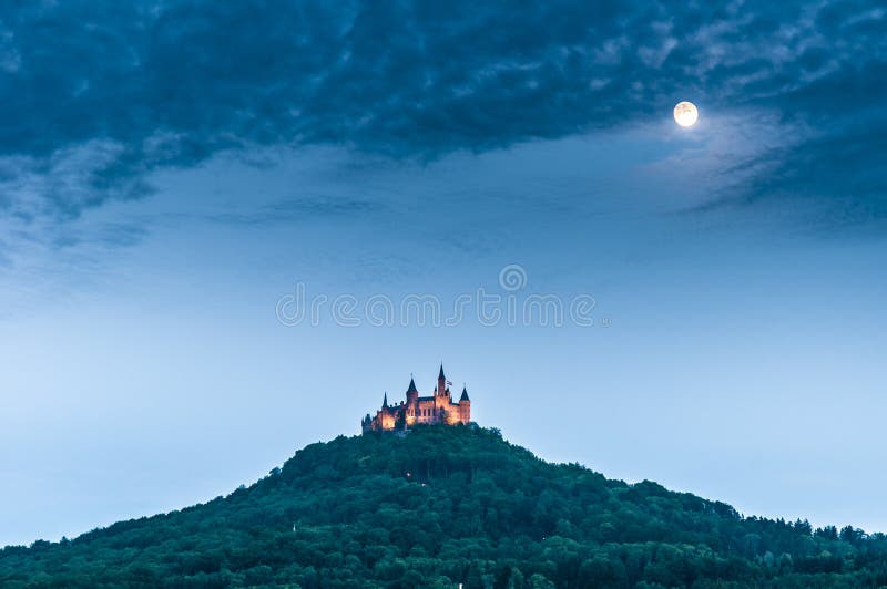 Hohenzollern-Schloss in Baden-Wurttemberg, Deutschland