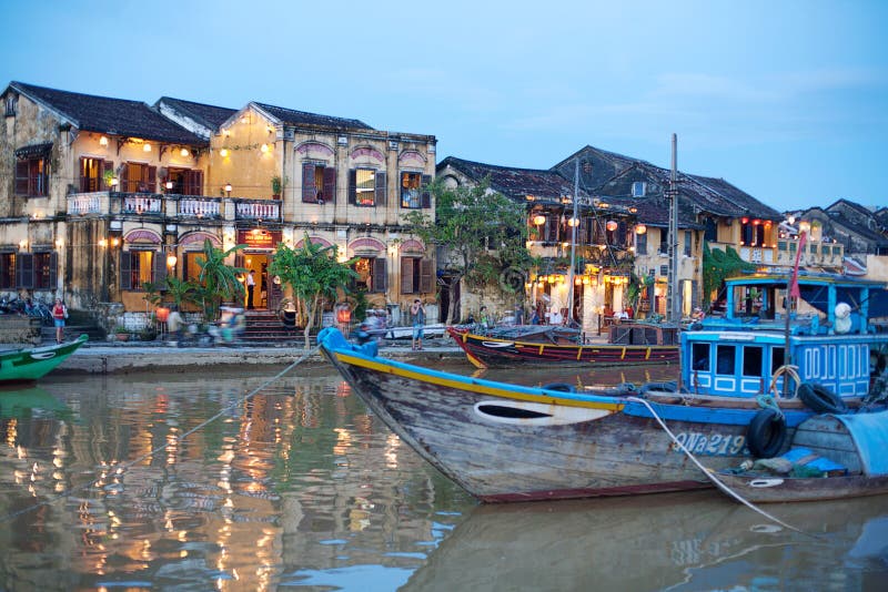 Hoi an, Vietnam editorial photo. Image