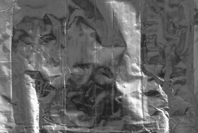 Hoja del papel de plata fotografía de archivo Hoja del papel de plata fotografía de archivo