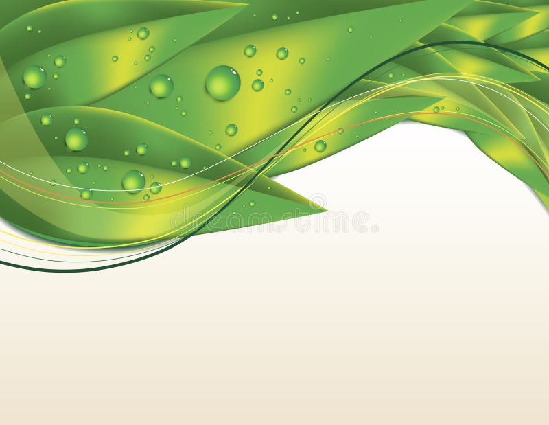 Hojas stock de ilustración