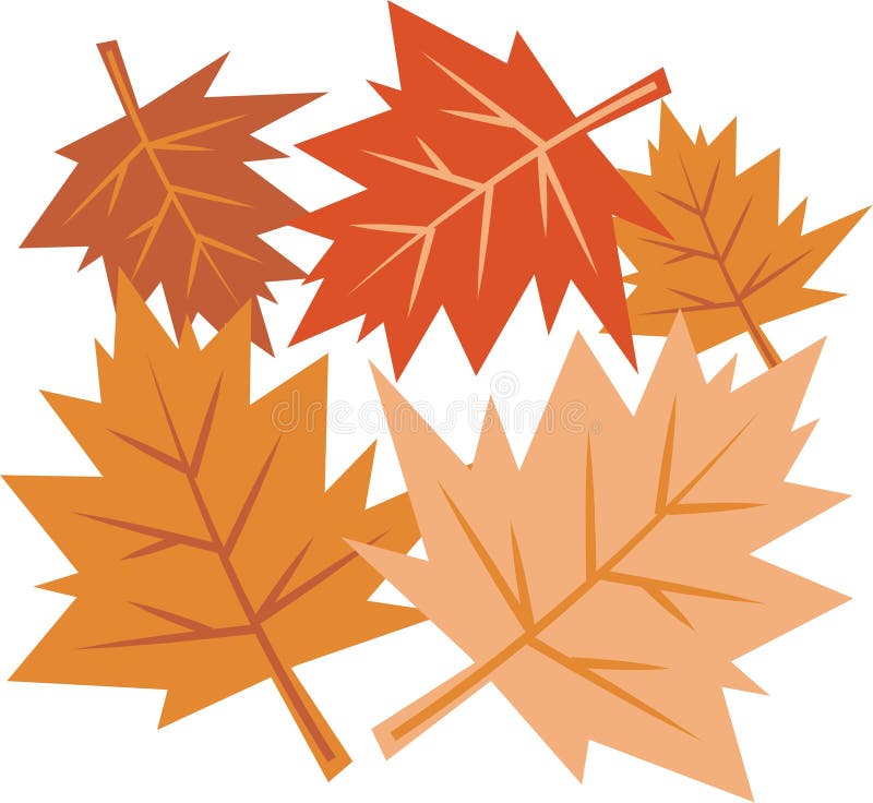 Icono De La Hoja De La Caída Ilustración del Vector Ilustración de