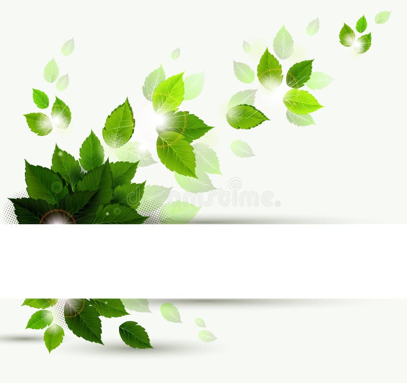 Hojas del verde ilustración del vector Hojas del verde ilustración del vector