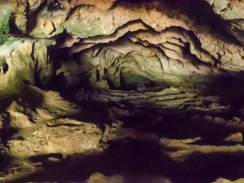 Christoffel National Park grot royalty-vrije stock afbeeldingen