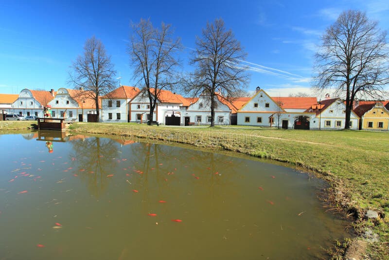 Holasovice stock image Holasovice stock image