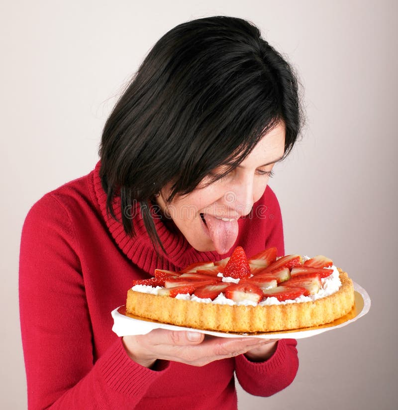Holding a cake stock image. Image of fresh, cake, cooking 51692089