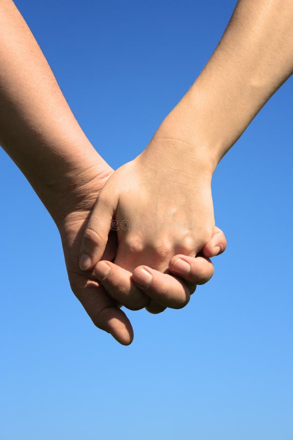 Holding by hands