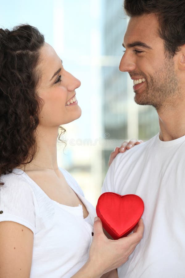 Exchanging Heart Stock Photo Image Of Exchange