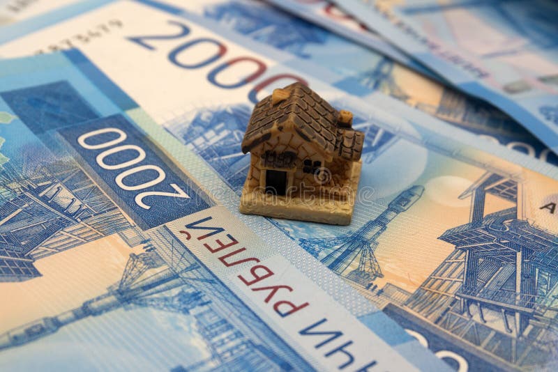Holding house representing home ownership and the Real Estate bu . royalty free stock image Holding house representing home ownership and the Real Estate bu . royalty free stock image