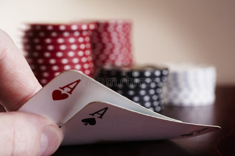 Ace in the Hole, Poker Concept for Business Success and Winning