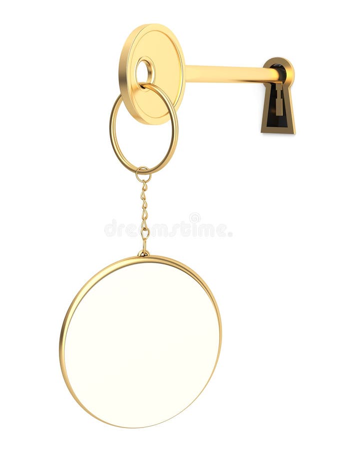 Hole whith golden key