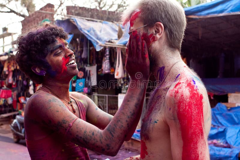 Holi Celebration in Goa India