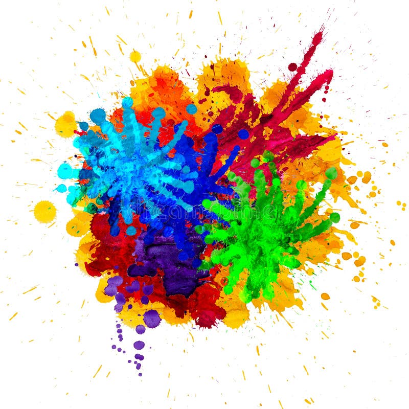 Holi Colorful Abstract Background. Graphic Paint Stock Illustration -  Illustration of explosion, asian: 117799540