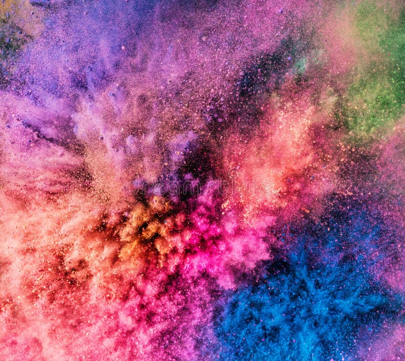 Holi-Pulver, das oben, explodierende Beschaffenheit schaffend birst lizenzfreies stockfoto Holi-Pulver, das oben, explodierende Beschaffenheit schaffend birst lizenzfreies stockfoto