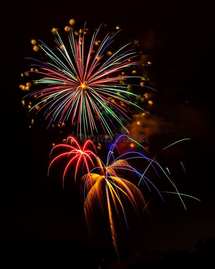 Holiday Celebration Fireworks Display