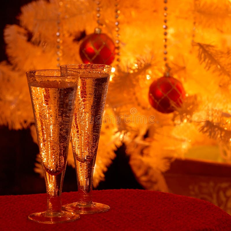 Holiday Cheer stock photo. Image of goblets, stemware - 1579526