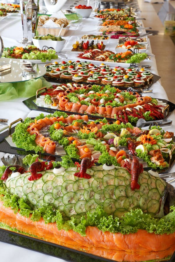 Cold buffet stock photo. Image of cold, meats, platter 7674898