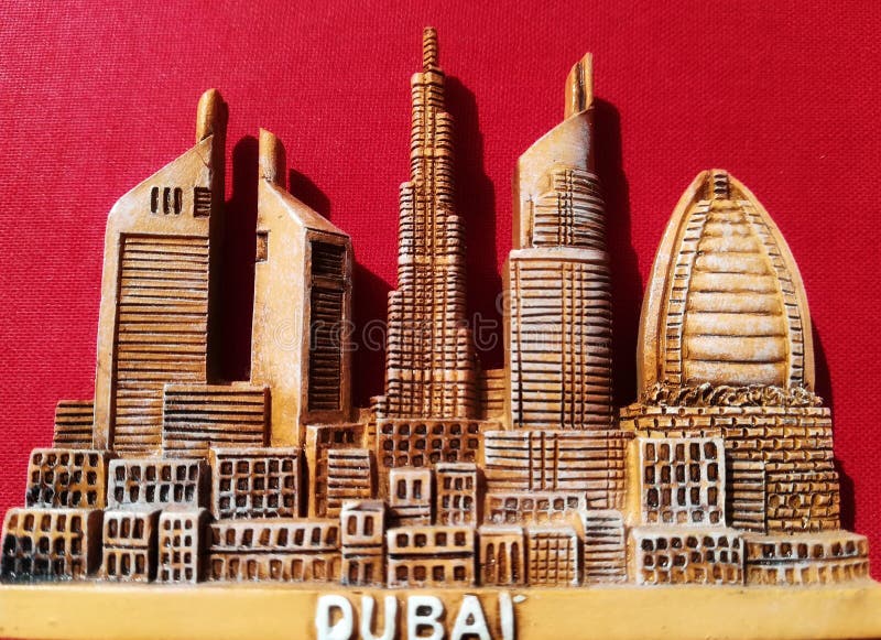 Holiday gift of dubai stock photo. Image of cityscape 111777934