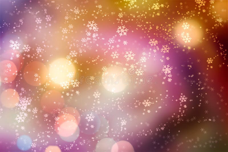 Holiday glowing backdrop. Festive Christmas background. Elegant abstract background with bokeh defocused lights and stars royalty free stock photos