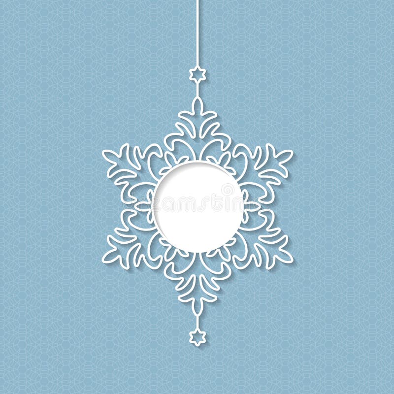 Holiday lace decoration