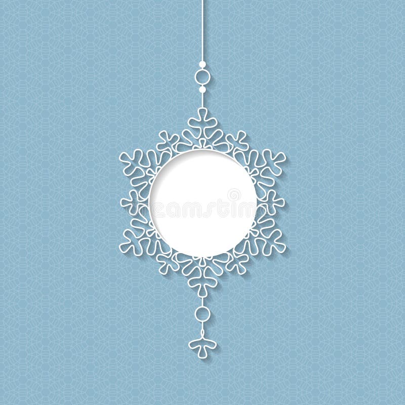 Holiday lace decoration