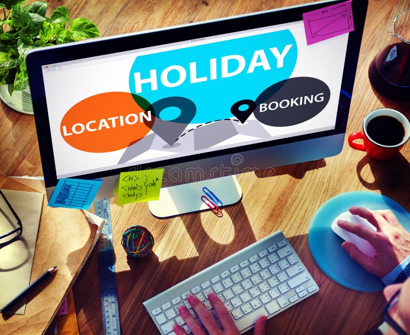 Holiday Location Booking leisure Happiness Celebration Concept