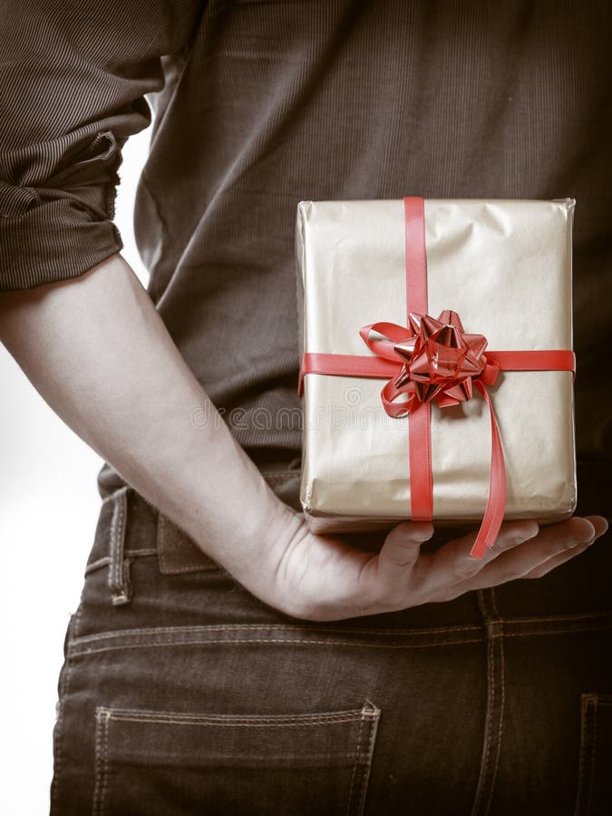 Gift box gift photo for men - Stock Photo [87581877] - PIXTA