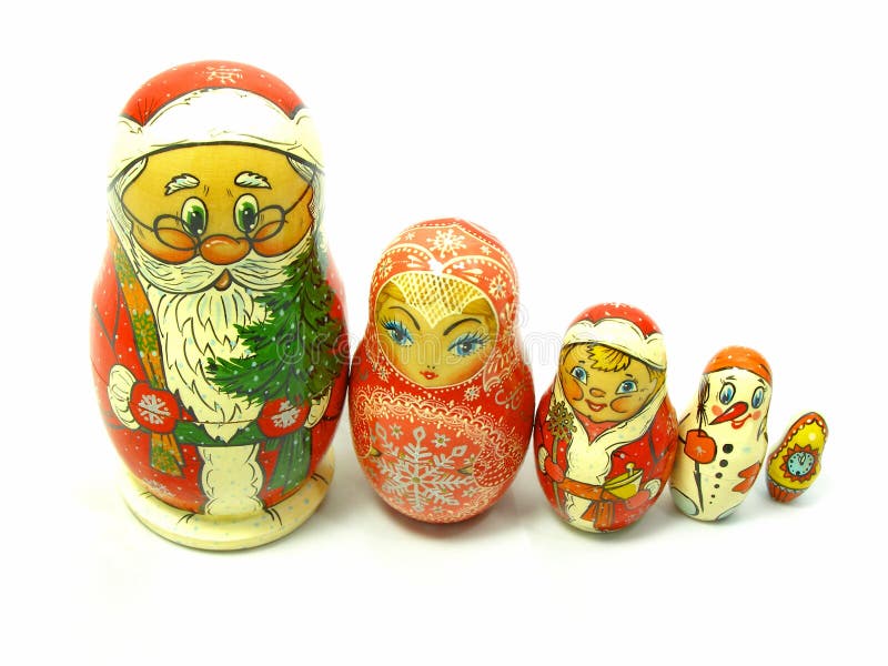 Holiday Russian Nesting Dolls