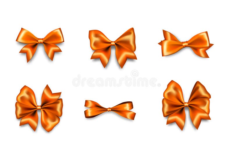 Free Vectors  Orange ribbon