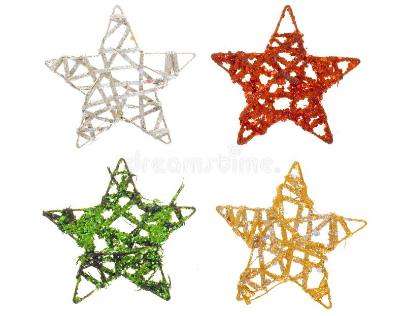 Holiday stars stock image